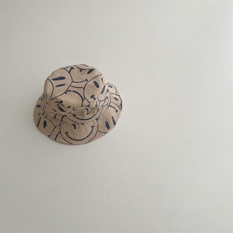 Kids Bucket Fisherman Smiles Hat Panama Beach Sun Caps