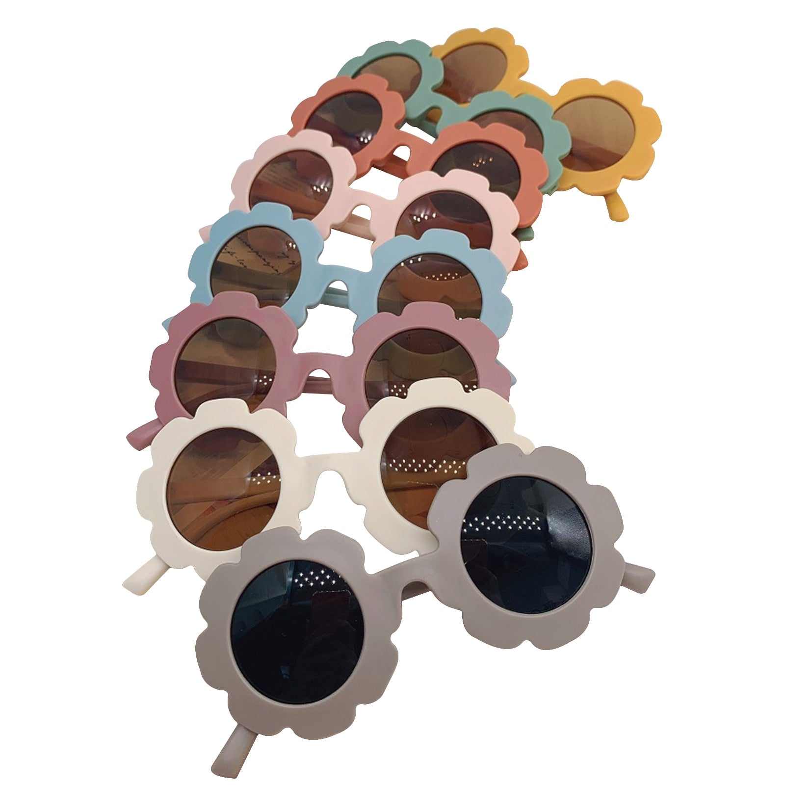 Girls Summer Soft Bows Headband +Sunglasses Sunglasses Accessories