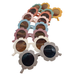 Girls Summer Soft Bows Headband +Sunglasses Sunglasses Accessories