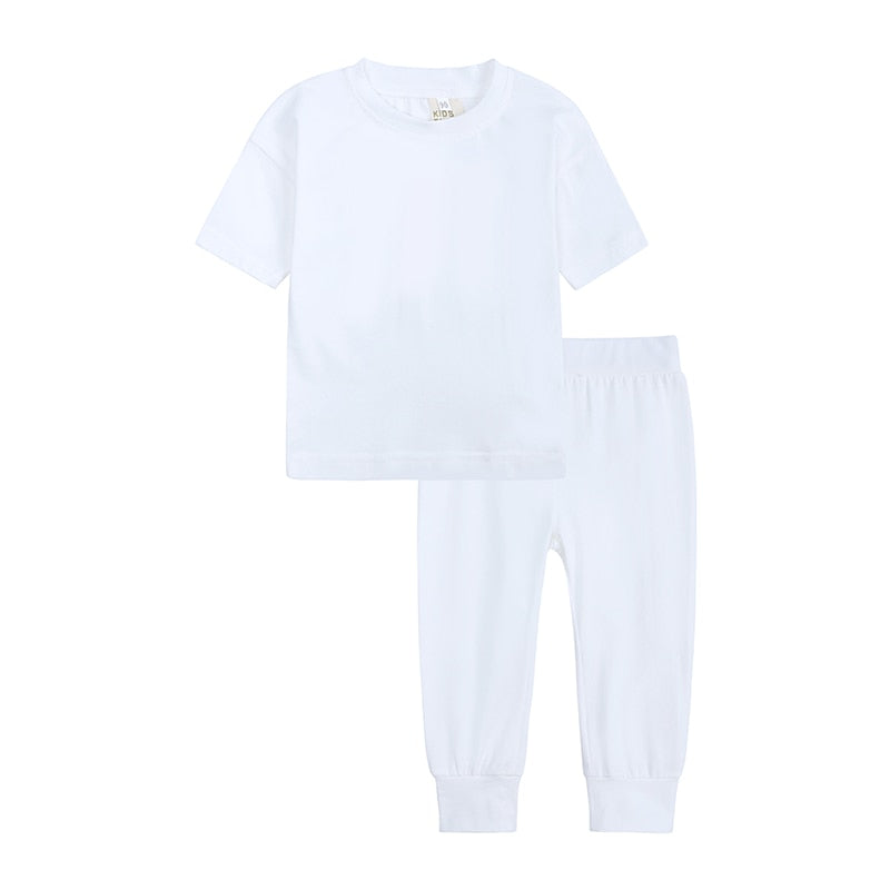 Cozy Kid Essential Boys/ Girls Breathable Pullover t-shirt +Pants 2pc set