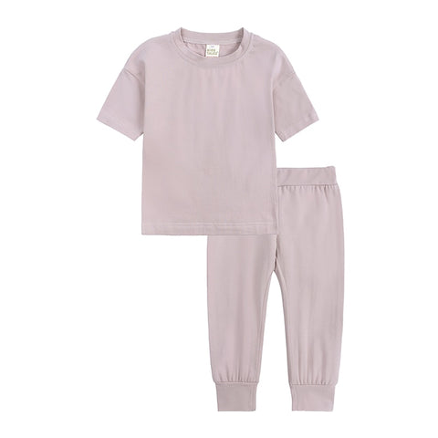 Cozy Kid Essential Boys/ Girls Breathable Pullover t-shirt +Pants 2pc set