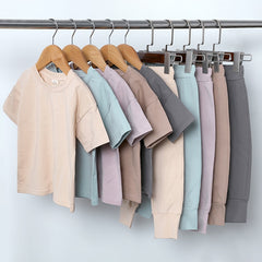 Cozy Kid Essential Boys/ Girls Breathable Pullover t-shirt +Pants 2pc set