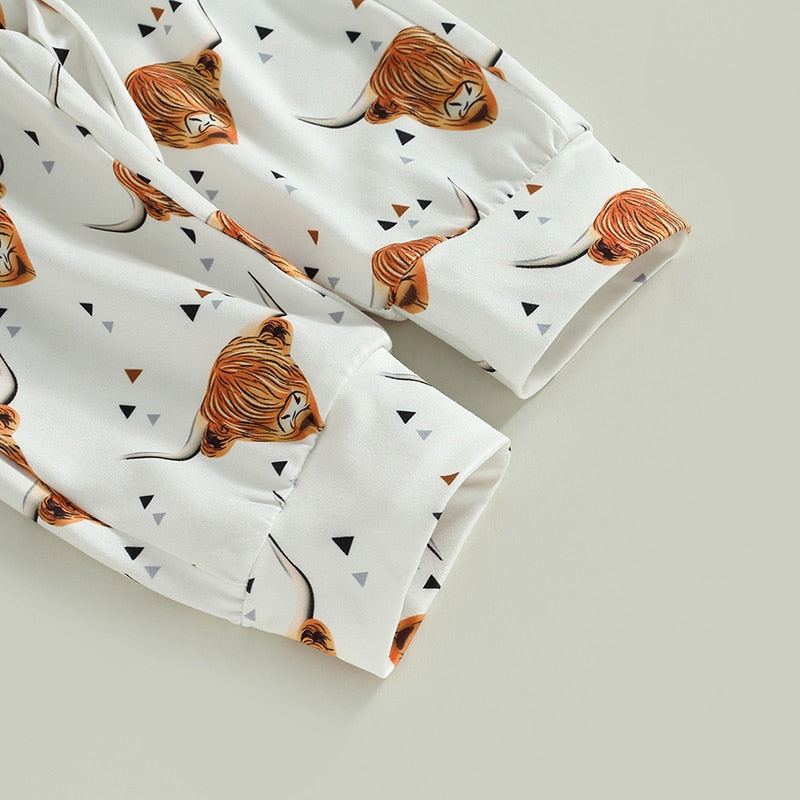 Summer Toddlers Kids short-sleeve Cattle Sets