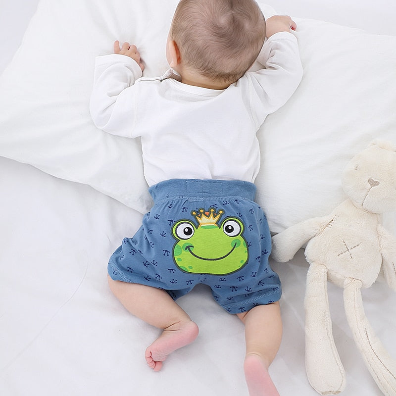 Cozy Baby Cotton Soft Cartoon Frog Shorts Baby/ Boy Girl