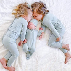 Bamboo Fiber Toddler/Baby Breathable Long sleeve + Pant Pajama Sets