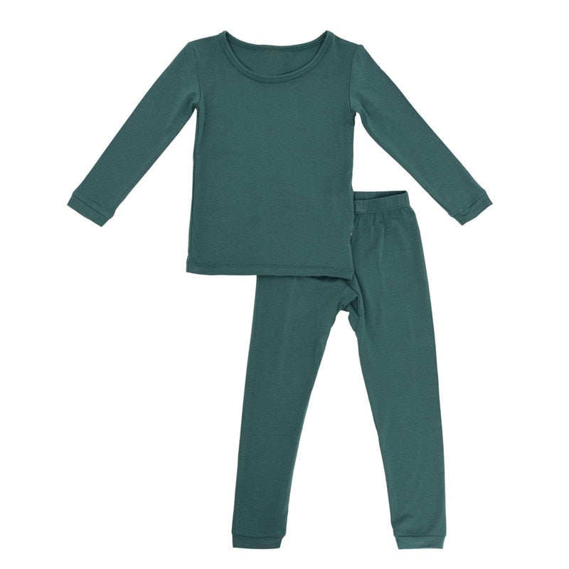 Bamboo Fiber Toddler/Baby Breathable Long sleeve + Pant Pajama Sets