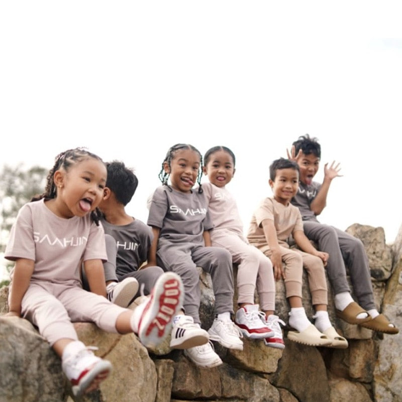 Cozy Kid Essential Boys/ Girls Breathable Pullover t-shirt +Pants 2pc set
