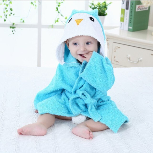 Girls&Boys Baby Bathrobe  Romper
