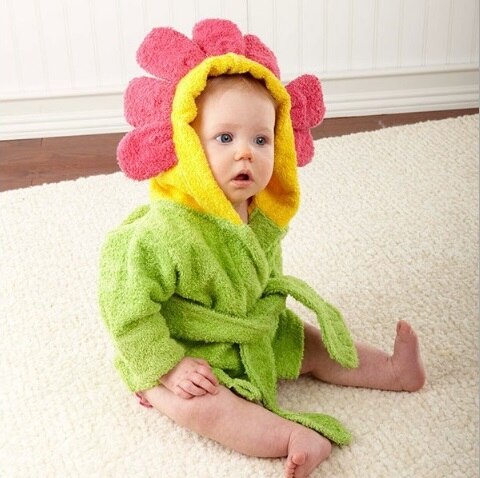 Girls&Boys Baby Bathrobe  Romper