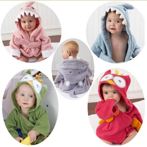 Girls&Boys Baby Bathrobe  Romper