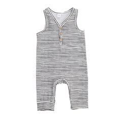 NEW! Baby Boys RomperToddler Sleeveless V-neck Rompers Jumpsuits Infant/ Baby