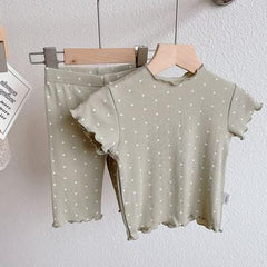 NEW Cozy Kid Casula Baby Cotton T-shirt+ Shorts sets