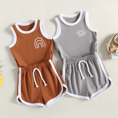 Summer Baby/Toddler Boys Sleeveless Sport Sets